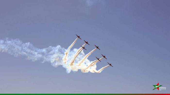 Azerbaijani defense minister attends opening of Marrakech Air Show 2024