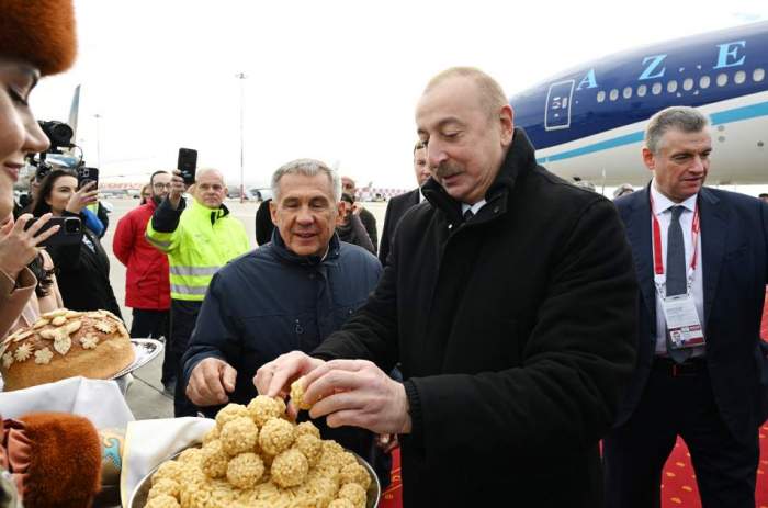News about - President Aliyev arrives in Russia’s Kazan for BRICS summit -  VIDEO 