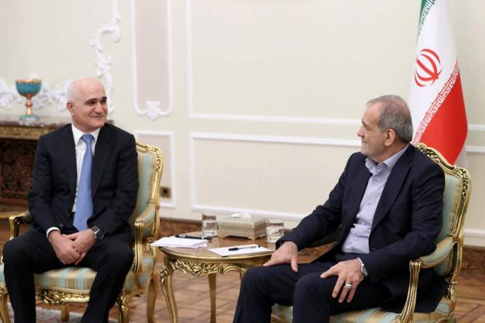 Iran's President and Azerbaijani Deputy PM meet in Tehran