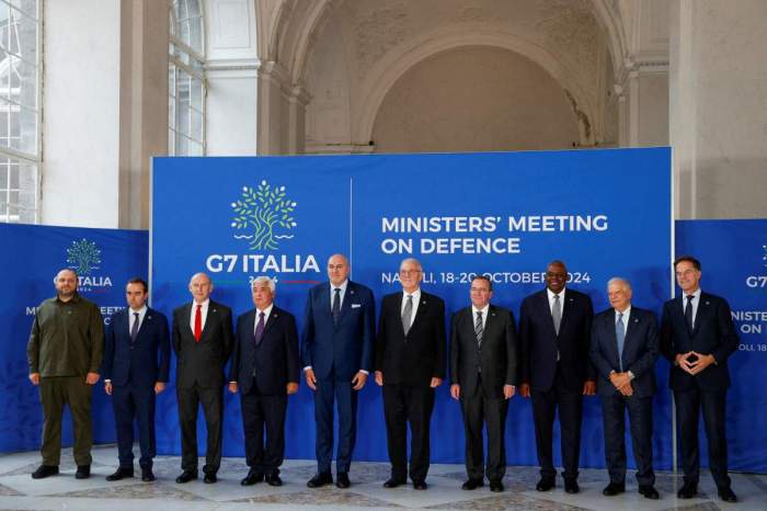 G7 defense ministers highlight need to restore Ukrainian army’s combat capability 