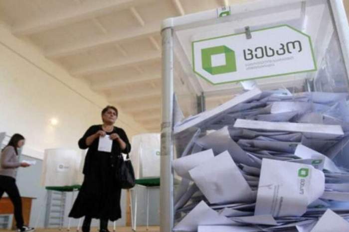 Georgia announced preliminary results of the elections