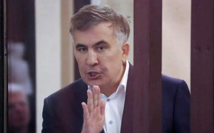 Saakashvili urged opposition forces to boycott the parliamentary election results and organize mass protests