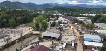 Satellite images reveal extent of power outages after Hurricane Helene 