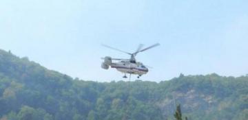 Azerbaijan’s amphibious aircraft continues efforts to combat forest fires in Türkiye