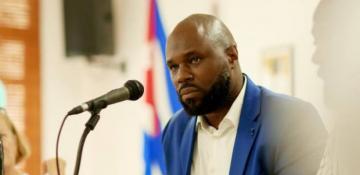 Political activist opposing France's colonial policy Kemi Seba detained in Paris 