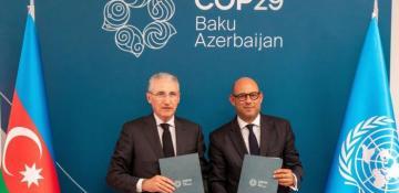Azerbaijan, UN Climate Change Conference ink memorandum on security cooperation