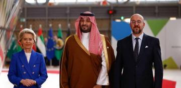 Gulf and EU leaders hold their first summit amid Middle East unrest 