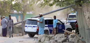 Seven killed in suicide bombing near police academy in Somalia's capital 