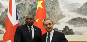 UK urges China to address weapons supplies to Russia 