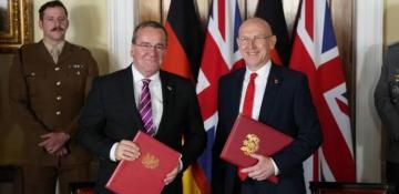 UK, Germany ink landmark defense pact