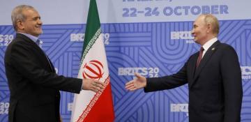 Iran seeking to strengthen ties with Russia at BRICS Summit 