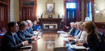 COP29 president, US president’s top climate advisor hold talks 