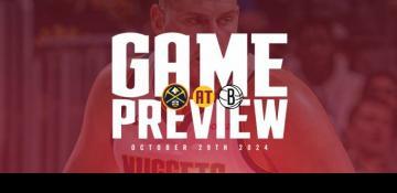 Nuggets face Nets to conclude first back-to-back of the season