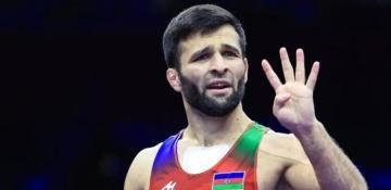 Azerbaijani wrestler Eldaniz Azizli clinches fourth world championship title