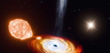 Astronomers observe black hole that could have formed gradually 