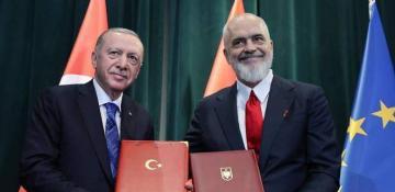 Turkish President Erdogan visits Albania to enhance cooperation 