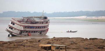 Amazon basin rivers reach record lows amid severe drought 
