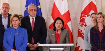 Salome Zurabishvili refused to recognize the parliamentary elections