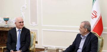Iran's President and Azerbaijani Deputy PM meet in Tehran