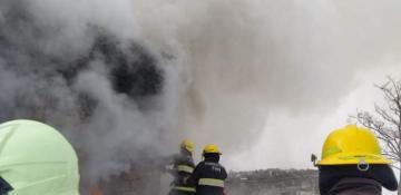 Fire broke out at the Oil Refinery in Baku 