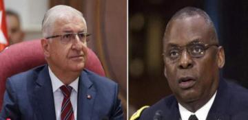 Turkish, US defense chiefs hold phone conversation 