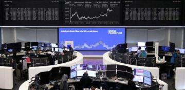 European shares marginally up; investors eye dovish ECB comments 