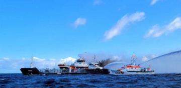 Oil tanker catches fire in Baltic Sea