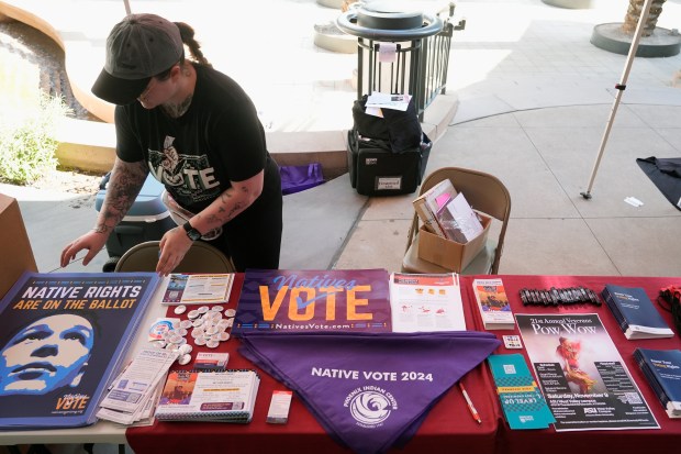 Native Americans face voting hurdles as election looms 