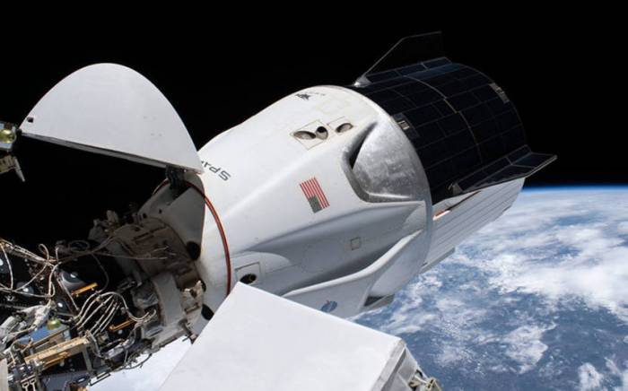 The Crew Dragon spacecraft successfully redocked to another module of the ISS