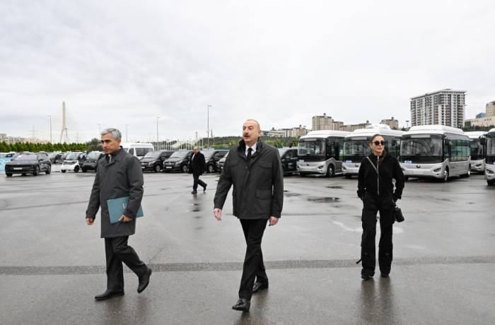 2024/11/1730713270.jpg + Azerbaijan's president reviews facilities created for COP29 at Baku Olympic Stadium area News about - Azerbaijan's president reviews facilities created for COP29 at Baku Olympic Stadium area