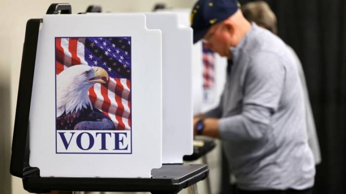 American voters head to polls in Harris-Trump tight race for US president -  LIVE 