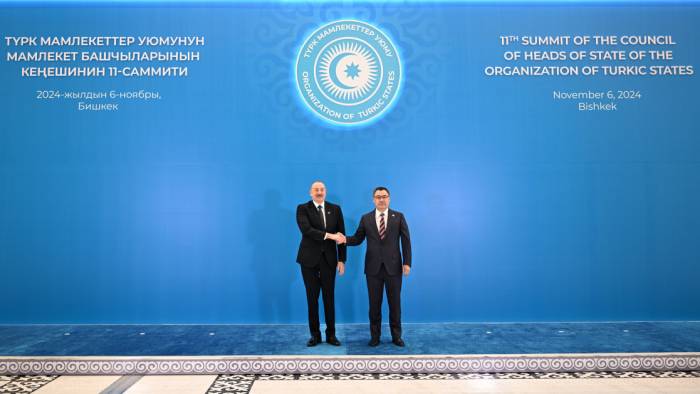 President Aliyev attends 11th Summit of OTS Heads of State in Bishkek