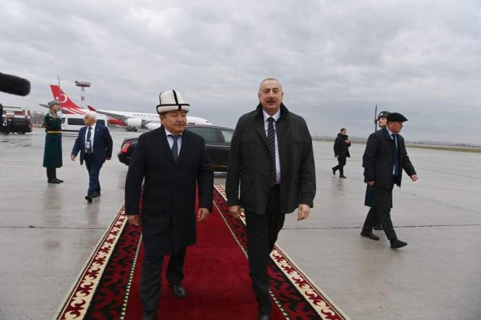 President Ilham Aliyev wraps up his visit to Kyrgyzstan 