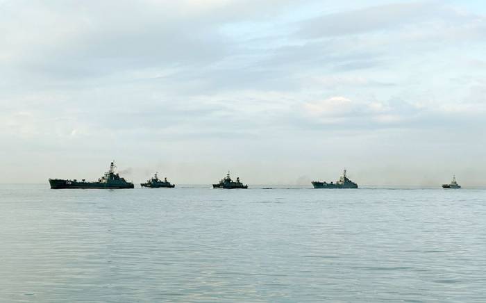 Azerbaijani Naval Forces hold tactical drills -  VIDEO 