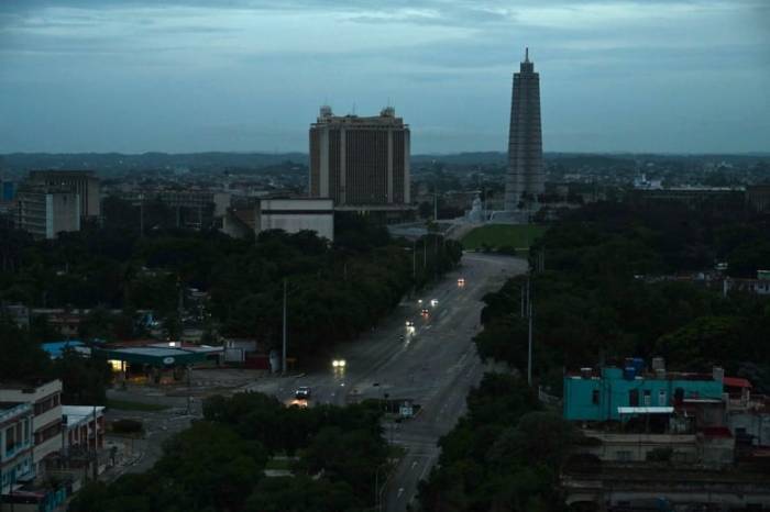 Cuba hit by nationwide blackout as Hurricane Rafael makes landfall 