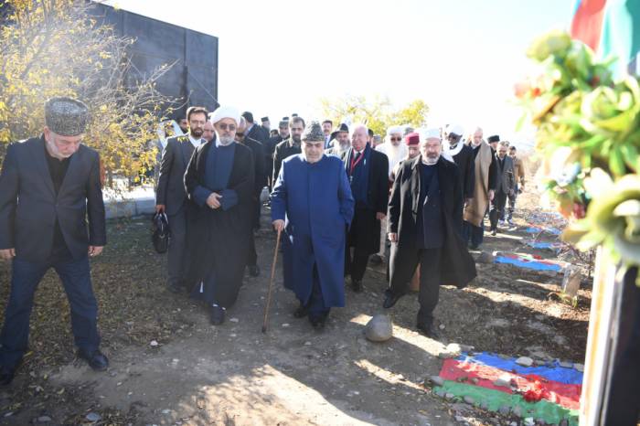 Global summit participants witness aftermath of Armenian vandalism in Azerbaijan’s Aghdam