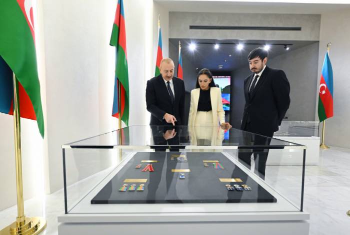 News about - President Ilham Aliyev raises Azerbaijan's tricolor flag at National Flag Square