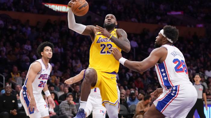 NBA: Lakers bounce back with 116-106 win over 76ers
