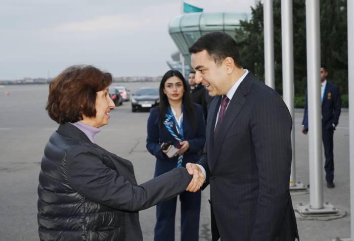 North Macedonia's president arrives in Azerbaijan