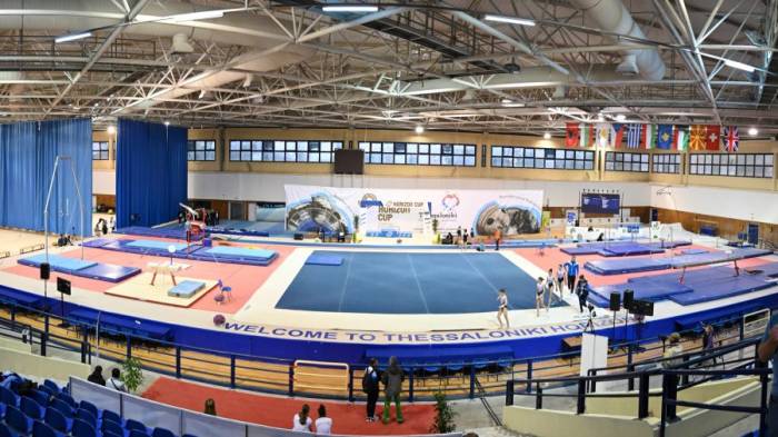 Azerbaijani female gymnasts shine at int’l tournament in Greece
