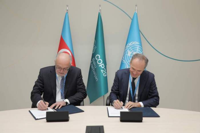 SOCAR and Italgas forge partnership with agreement at COP29 