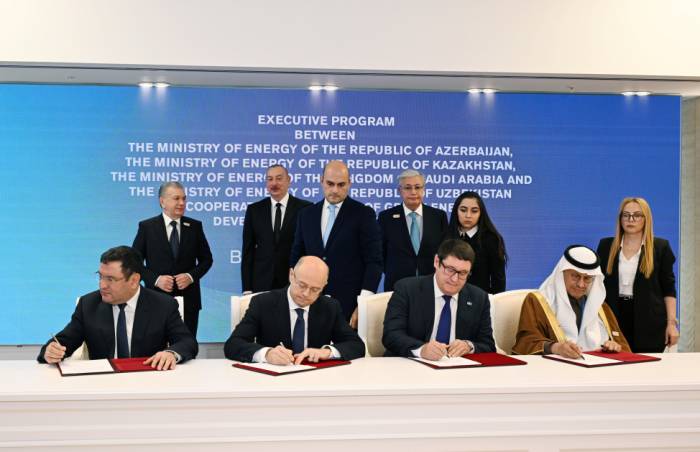 News about - Azerbaijan, Kazakhstan, Uzbekistan ink agreement on strategic green energy partnership