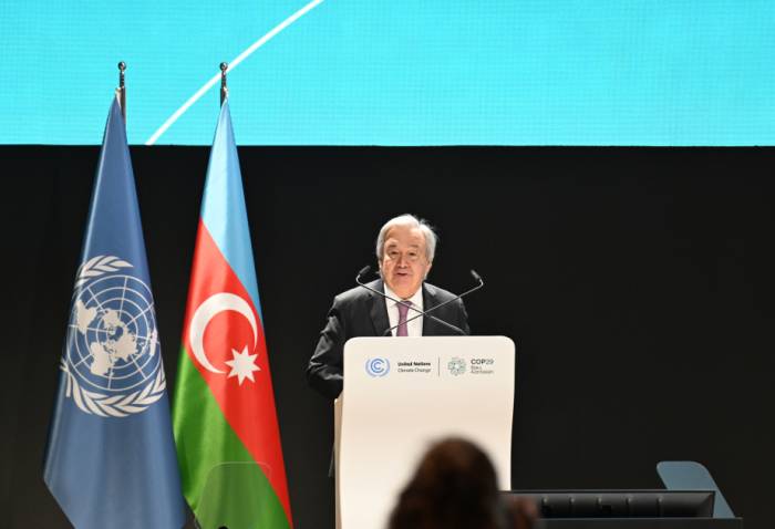Small island states ‘on the sharp end of colossal injustice’, UN chief says at COP29