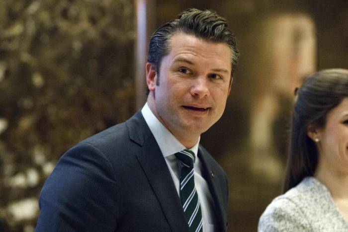 Trump picks Fox News host Pete Hegseth to serve as defense secretary