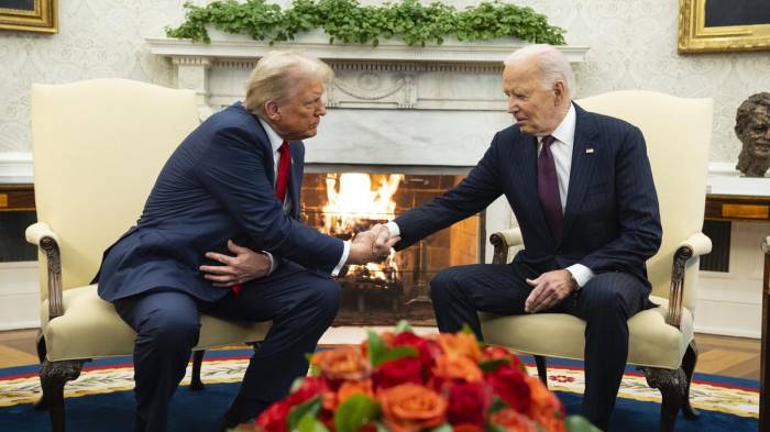 Biden assures Trump of smooth transition 