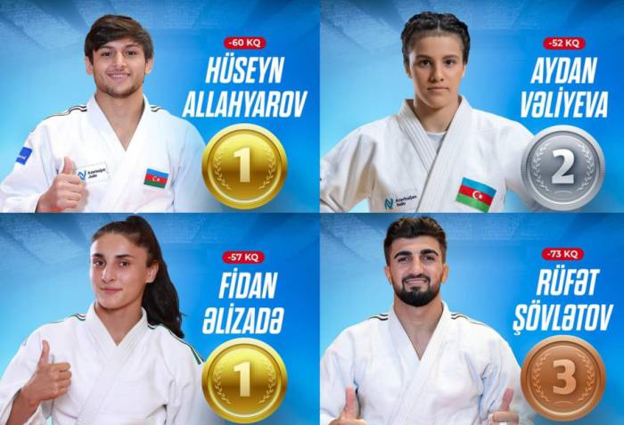 Azerbaijan secures two golds at U23 European Judo Championships