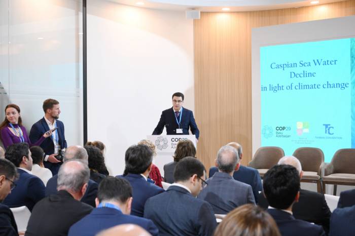 COP29 hosts key meeting on Caspian Sea water decline