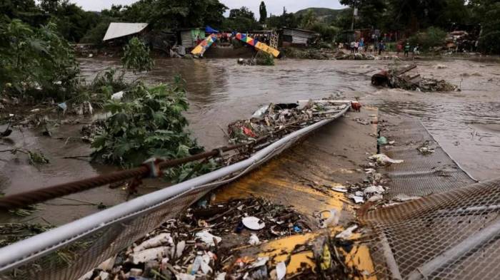 Tropical Storm Sara triggers widespread flooding in Honduras