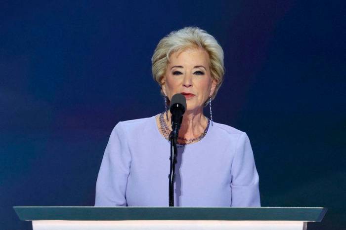 Trump selects Linda McMahon as education secretary