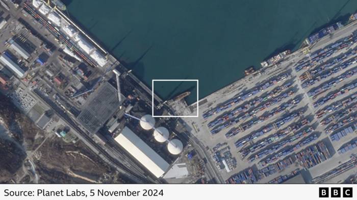 Satellite images show Russia giving N Korea oil, breaking sanctions 